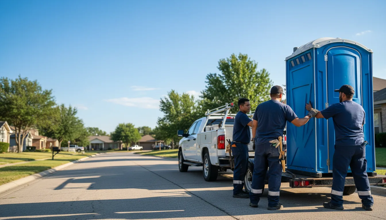 Portable Toilet Rental in Canton, KS near me